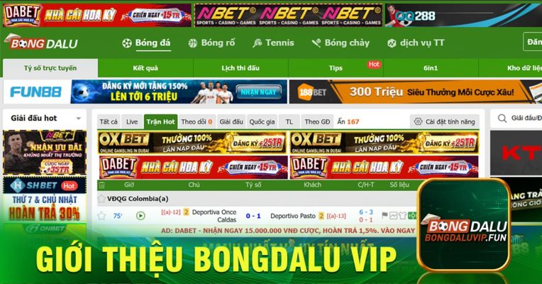 Giới thiệu về kênh Bongdalu vip